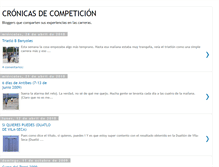 Tablet Screenshot of cronicasdecompeticion.blogspot.com