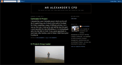 Desktop Screenshot of mralexanderscpd.blogspot.com