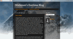 Desktop Screenshot of escrima.blogspot.com