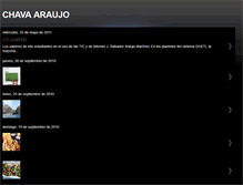 Tablet Screenshot of chavaaraujo.blogspot.com