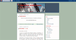 Desktop Screenshot of comunitaambrosiana.blogspot.com
