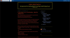 Desktop Screenshot of ionpostasul.blogspot.com