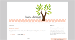 Desktop Screenshot of minibazaarblog.blogspot.com