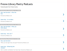 Tablet Screenshot of podcastsfresnolibrary.blogspot.com