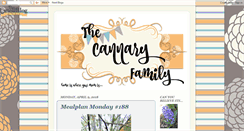 Desktop Screenshot of cannaryfamily.blogspot.com