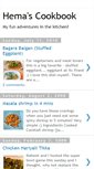 Mobile Screenshot of hemascookbook.blogspot.com