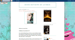 Desktop Screenshot of bookreviewsbyaubrie.blogspot.com