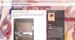 Desktop Screenshot of creativeobsessionsatdawn.blogspot.com