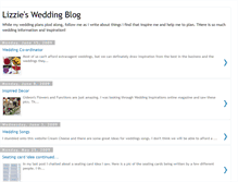 Tablet Screenshot of lizziesweddingblog.blogspot.com