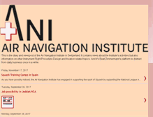 Tablet Screenshot of airnavigationinstitute.blogspot.com