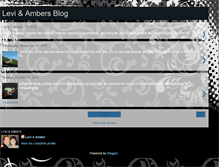 Tablet Screenshot of leviambersblog.blogspot.com