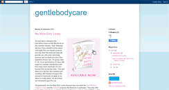 Desktop Screenshot of gentlebodycare.blogspot.com