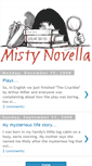 Mobile Screenshot of mistynovella.blogspot.com