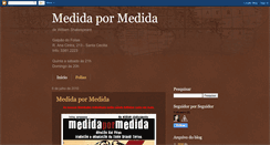 Desktop Screenshot of medidamedida.blogspot.com