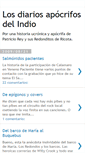 Mobile Screenshot of diariosdelindio.blogspot.com