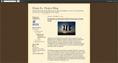 Desktop Screenshot of homeeconsfun.blogspot.com