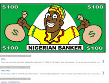 Tablet Screenshot of nigerianbanker.blogspot.com