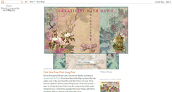 Desktop Screenshot of creativitywithdawn.blogspot.com