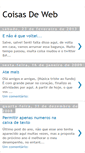 Mobile Screenshot of coisasdeweb.blogspot.com