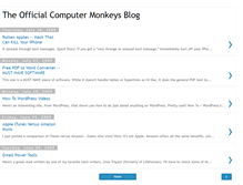 Tablet Screenshot of computermonkeys.blogspot.com