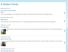 Tablet Screenshot of amodernfamily.blogspot.com