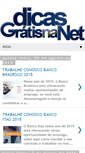 Mobile Screenshot of dicasgratisnanet.blogspot.com