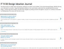Tablet Screenshot of it5130journal.blogspot.com