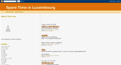 Desktop Screenshot of lux-time.blogspot.com