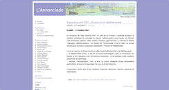 Desktop Screenshot of annonciade.blogspot.com