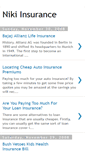 Mobile Screenshot of nikiinsurance.blogspot.com