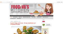 Desktop Screenshot of foodivakitchen.blogspot.com