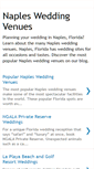 Mobile Screenshot of naplesweddingvenues.blogspot.com