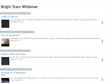 Tablet Screenshot of brightstarswildomar.blogspot.com