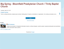 Tablet Screenshot of bigspringbloomfield.blogspot.com