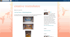 Desktop Screenshot of creative-mietzekatze.blogspot.com