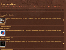 Tablet Screenshot of howlynntime.blogspot.com