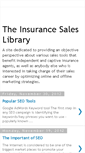 Mobile Screenshot of insurancesaleslibrary.blogspot.com