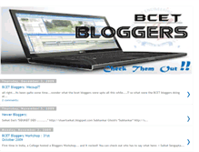 Tablet Screenshot of bcetbloggers.blogspot.com