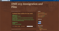 Desktop Screenshot of dmsimmigrationandfilm.blogspot.com