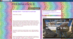 Desktop Screenshot of pionerosbesaneros.blogspot.com