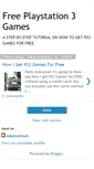 Mobile Screenshot of freeps3games.blogspot.com