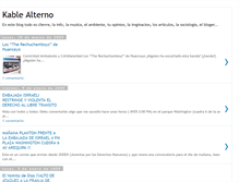 Tablet Screenshot of kablealterno.blogspot.com
