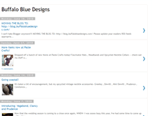 Tablet Screenshot of buffalobluedesigns.blogspot.com