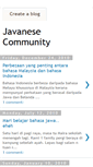 Mobile Screenshot of javanesemalaysia.blogspot.com