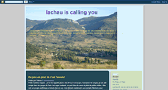 Desktop Screenshot of lachau-is-calling.blogspot.com