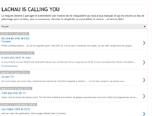 Tablet Screenshot of lachau-is-calling.blogspot.com