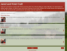 Tablet Screenshot of jaredandkristicraft.blogspot.com