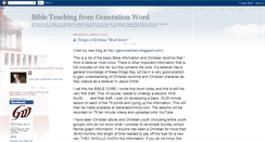 Desktop Screenshot of genword.blogspot.com