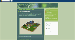 Desktop Screenshot of casaecologica1.blogspot.com