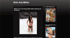 Desktop Screenshot of bikinigirlscollections.blogspot.com